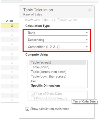 tableau certification exam questions